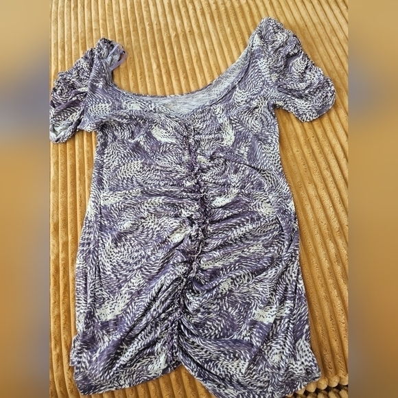 Sparkle &  Fade Print Ruffled Top - Picture 7 of 7